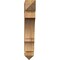 Ekena Millwork Balboa Arts & Crafts Rough Sawn Bracket, Western Red Cedar, 6"W x 30"D x 36"H BKT06X30X36BOA03RWR - alternate 3